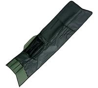 Carp Rod Holdall Bag 3+3 Quickfish Carry Case for 6 Made-Up 12ft Rods with Reels - Weather Resistant with External Pockets & Shoulder Strap -Coarse & Carp Fishing Gear Tackle Accesorries