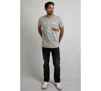 Carp Side Front Print Artist T-Shirt Weird Fish Lime L