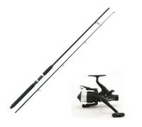 CARP STALKER ROD AND BAITRUNNER STYLE REEL