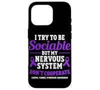 Carpal Tunnel Syndrome Warrior Case for iPhone 16 Pro