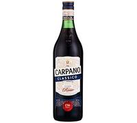 Carpano Classico Sweet Vermouth Rosso, 1l, 16% ABV, Italian Red Vermouth, Spicy, Citrusy Hints with Wormwood Notes, 100% Natural Burnt Sugar, Ideal for Negroni Cocktail, Original Recipe, Gift Idea