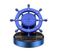 CarPartsZone Time flies ship steering car aromatherapy Box,Car Air Fresheners,Premium Car Accessory, Car fresheners, Car Diffusers for Essential Oils (Blue)