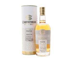 Carpathian Peated Bourbon Cask Single Malt Whisky Single Whisky
