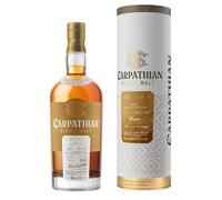 Carpathian Single Malt, Single Cask Whisky - Spirit Cask Collection - RHUM Cask Finish 700ml 46% ABV (Romanian Whisky)