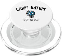 Carpe Datum Seize The Map PopSockets PopGrip for MagSafe