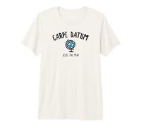 Carpe Datum Seize The Map Premium T-Shirt