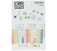 Carpe Diem A5 Planner Sticker Tablet-Calendar, 1138/Pkg