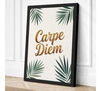 Carpe Diem Botanica Canvas Wall Art Print 18x12 Inch (46 x 30 cm)
