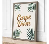 Carpe Diem Botanica Canvas Wall Art Print 18x12 Inch (46 x 30 cm)
