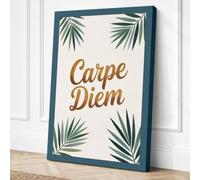 Carpe Diem Botanica Canvas Wall Art Print 24x16 Inch (61 x 41 cm)