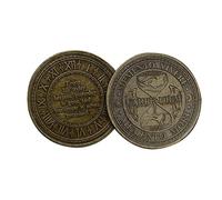 Carpe Diem Coin Daily Stoic Coin Memento Mori Bronze Challenge Coin Motivation Reminder Coin