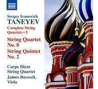 Carpe Diem Quartet - Taneyev, String Quartets No.8 & No.2