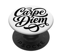 Carpe Diem Seize The Day Latin Language PopSockets Adhesive PopGrip