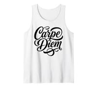 Carpe Diem Seize The Day Latin Language Tank Top