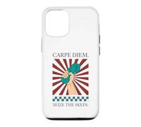 Carpe Diem Seize The Skein Funny Crochet Knitting Gift Ideas Case for iPhone 12/12 Pro