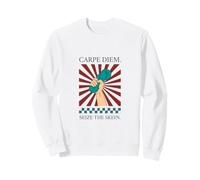 Carpe Diem Seize The Skein Funny Crochet Knitting Gift Ideas Sweatshirt