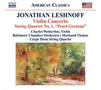 Carpe Diem String Quartet - LESHNOFF, J.: Violin Concerto / Distant Reflections / String Quartet No. 1