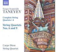 Carpe Diem String Quartet - Taneyev:String Quartets 4
