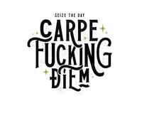 Carpe F*cking Diem Men's T-Shirt - White - M - White