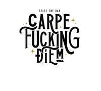 Carpe F*cking Diem Women's T-Shirt - White - XXL - White