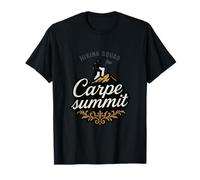 Carpe Summit Hiking Squad Adventure Graphic Design T-Shirt