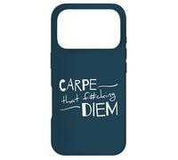 Carpe That F#cking Diem Inspirational Motivational Quote Case for iPhone 17 Pro