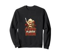Carpe the Ducking Diem Funny Duckling Duck RPG Warrior Sweatshirt