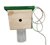 Carpenter Bee Trap - Unstoppable Reusable Insect Catcher Rustic Style - Outdoor Wasp Catcher and Beehive Trap, for Patio, Porch, Backyard, Deck, Garden, Tree,