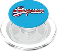 Carpenter British Vintage Heritage DNA Flag PopSockets PopGrip for MagSafe