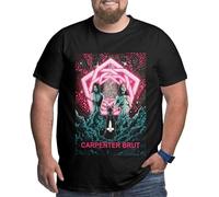 Carpenter Brut Mens Shirt Crewneck Tee Tshirts 3D Novelty Print Black XL