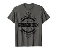 Carpenter Colleague Birthday Wooden Skilled Worker Trainee T-Shirt