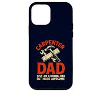 Carpenter Dad Funny Awesome Father Woodworking Case for iPhone 12 mini