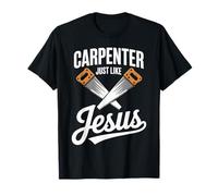 Carpenter Just Like Jesus Retro Style T-Shirt