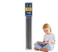 Carpenter Pencil Refills - Graphite 0.5Mm 6Cm 12Pc | Smooth Writing Replacement for Automatic Pens, School Study Examination Stationery | Students Office Classroom Supplies Set