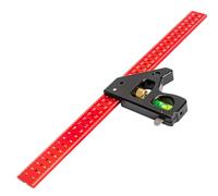 Carpenter Square for Woodworking - Square Level with Metal Body, Combination Square | Professional Heavy Duty Design Tool, Support for Woodworking Welding Work