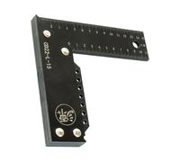 Carpenter Square - Multifunctional Angle Ruler, Professional L-Shape Gauge, Aluminum Measuring Tool With Accurate Markings | Handy Instrument For Carpenters Designers Engineers Artisans Use