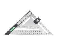 Carpenter Square with Detachable Base, 7in Metal Woodworking Rafter Square, Anti - Durable Carbon Steel, Clear Scale, Ideal for Builders and Woodworkers