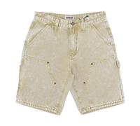 Carpenter Style White Short Jeans- male- Guess- Denim Shorts- Beige- W34- Shorts W34