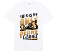 Carpenter - This is My Only Plane Comfort Colors Adult Heavyweight T-Shirt