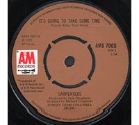 Carpenters 45 RPM Flat Baroque / It's Going to Take Some Time