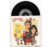 CARPENTERS. CLOSE TO YOU / MERRY CHRISTMAS DARLING. 1990 7" VINYL SINGLE IN CARD P/S. AM 716