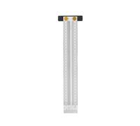 Carpenters Measuring Tool,0-300 Mm Precision Marking T Rule, Stainless Steel Woodworking Ruler, Square