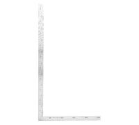 Carpenters Right Angle Ruler, Stainless Steel 90 Degree Two Arm Double Scale L Shape Measurement Square Tool Framing Tools(500mm*250mm)