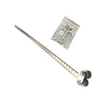 Carpenter's Ruler | Precise Stainless Steel, Calibrator Ruler for Furniture Production - for Woodworking Woodturning Mechanical Engineering Manufacturing