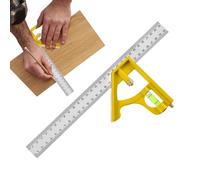 Carpenter's Square Combined Carpenter Carpenter with Ruler - Framing Ruler for Carpenter - Installation of Doors Tiles