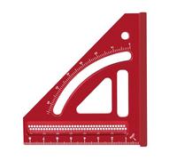 Carpentry Aluminum Square Rule Multiple Angles Precisions Tool High Accuracy Miters Triangles for Woodworking Projects Carpentry Measurement Tool