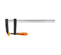 Neo Tools Clamp 120 x 500 mm, Maximum Clamping Force: 200 kg, Steel, Non-Slip Coating, bi-Material Plastic Handle