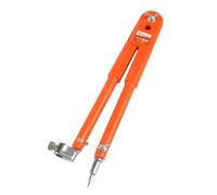 ＡＷＨＡＯ Carpentry Compass Pointed Tip Metal Circle Marker Hinged Circle Drawing Tool, Small
