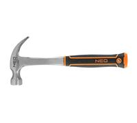 Carpentry hammer 600 g, monolithic construction