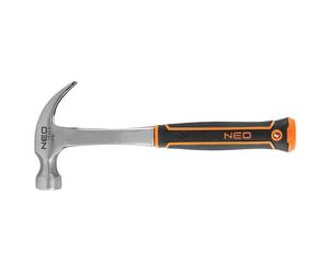 Carpentry hammer 600 g, monolithic construction